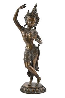 Asian Bronze Buddha Figure