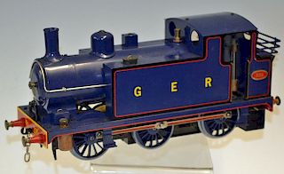 G Gauge Live Steam 0-6-0 Tank Locomotive in Blue livery Eastern Railway Numbered 335 in great unfire