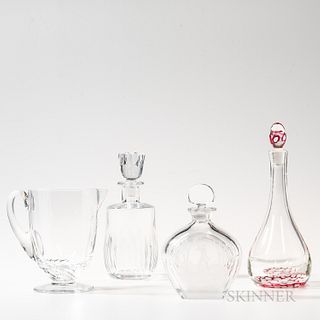 Four Pieces of Designer Glass
