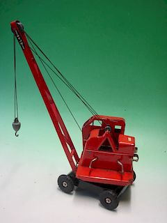 Tri-ang Toys Jones KL 44 Crane play worn but generally in good condition