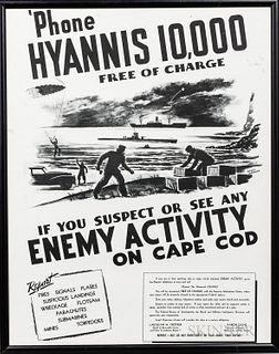 WWII Anti-Espionage Poster