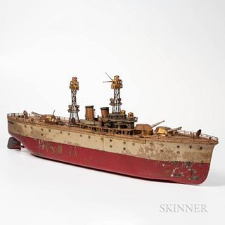 Orkin Battleship B2 Winding Toy