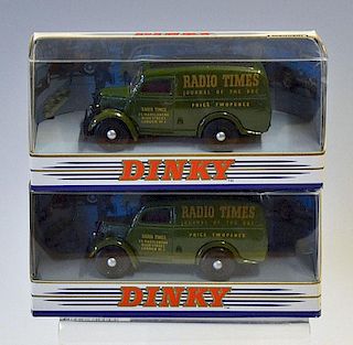 Matchbox Dinky Ford 'Radio Times' Van No.DY-4 1950 E83W 10 CWT Van in original box and wrapper, plus