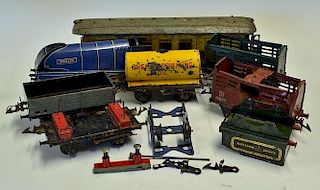 Hornby 0 Gauge Post-War Rolling Stock to include Open Wagon, Oil Tank Wagon (Shell Lubricating oil'