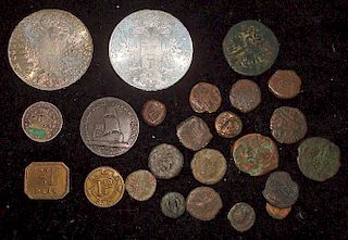 Small Quantity of Coins including various early examples, worth inspecting