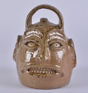 Billy Ray Hussey Face Jug