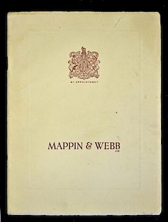 Mappin & Webb Ltd London c1920s Sales catalogue a very well illustrated quality sales catalogue of 3