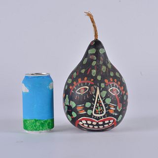 Benny Carter Painted Gourd