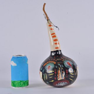 Benny Carter Painted Gourd