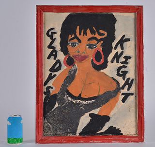Artist Chuckie Williams "Gladys Knight"