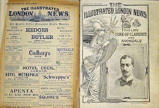 Selection of 1887 Onward The London Illustrated Newspapers and Magazine to include 25th June 1887 Th