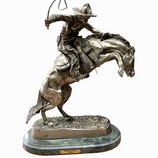 Frederic Remington "The Bronco Buster".