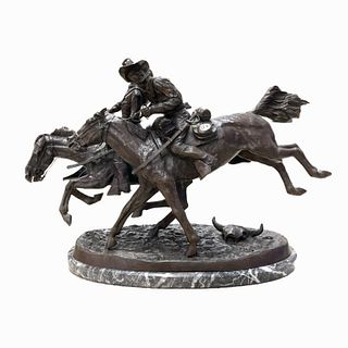 Frederic Remington (American, 1861-1909), Bronze