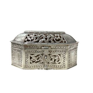 Antique Ornate Silver Box