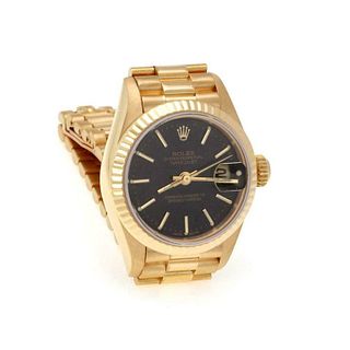 Rolex Oyster 18k Yellow Gold Date Just Automatic