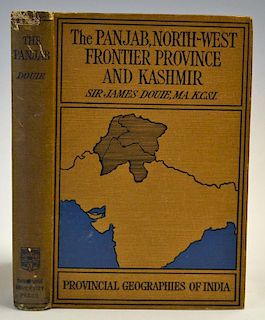 India and the Punjab Northwest Frontier Province and Kashmir Book 1916 Provincial Geographies of Ind