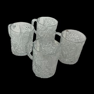 Set of 4 Crystal Cups