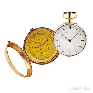 Eardley Norton Gold Pair-cased Watch
