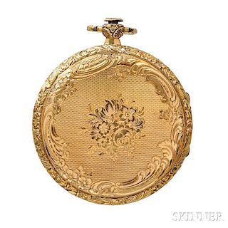 Continental Gold Pendant Watch
