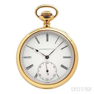 Audemars Piguet & Co. 21-jewel 18kt Gold Open Face Watch