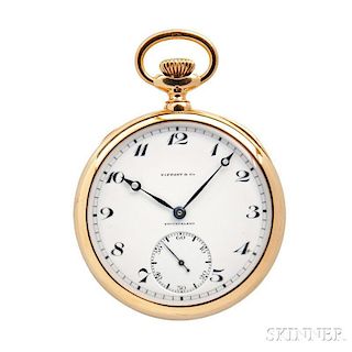 Patek Philippe & Company 18kt Gold Open Face Watch