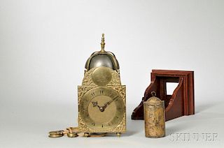 Brass Lantern Clock for the Turkish Market