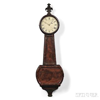 Currier and Foster Patent Timepiece or "Banjo" Clock