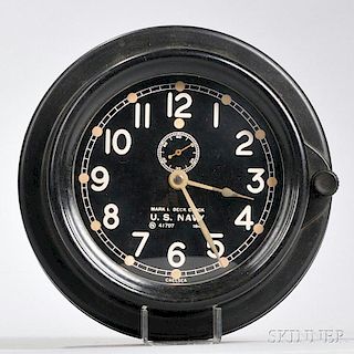 U.S. Navy Mark 1 Deck Clock