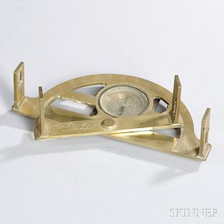 Lacquered Brass Graphometer