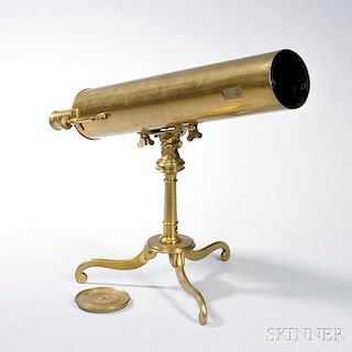 Unsigned 3-inch Reflecting Library Telescope