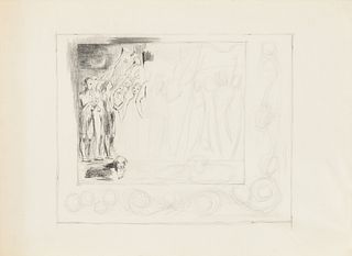 A GROUP OF EIGHT WORKS ON PAPER, "Orpheus," 1966, 