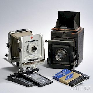 Calumet 4x5 Monorail Camera and Accessories