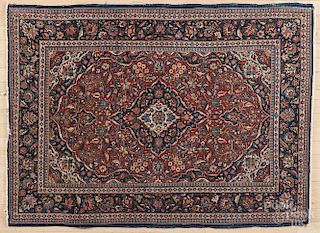 Isphahan carpet, early 20th c., 5' x 3'5''.