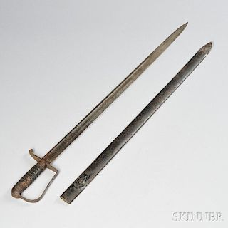 Starr Model 1818 Non Commissioned Officer's Sword and Scabbard