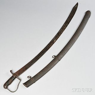 Starr Cavalry Saber and Scabbard