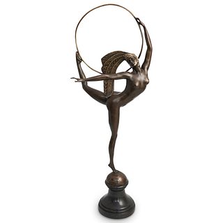 J.P. Morante Bronze Hoop Dancer