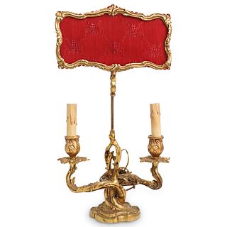 Dore Bronze Candelabra Table Lamp