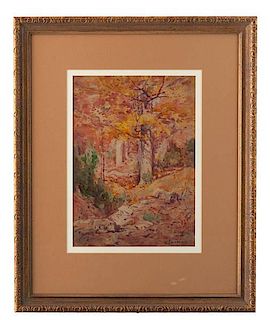 A Bit of Autumn, Corydon, Indiana by William Forsyth 