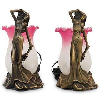 Pair of Figural Table Lamps