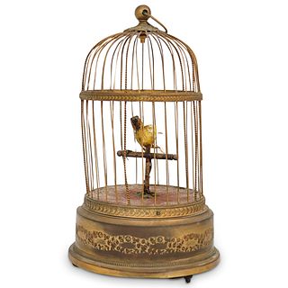 French Singing Bird Music Box