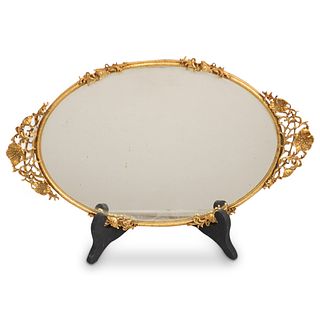 Antique French Ormolu Vanity Mirror