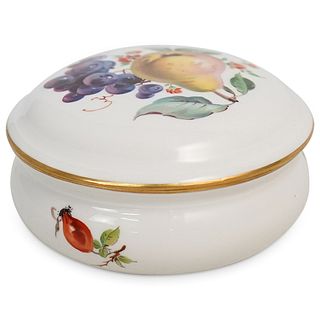 Meissen Porcelain Lidded Jar