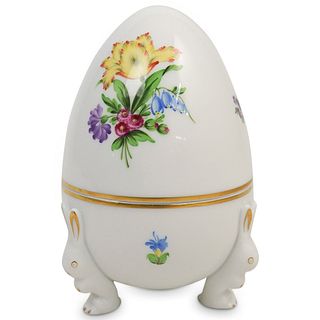 Herend Porcelain Bunny Egg