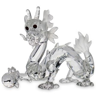 Swarovski Crystal Dragon Figurine