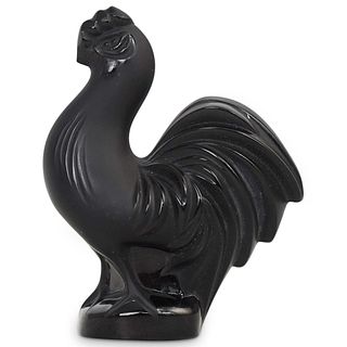 Lalique Crystal Rooster Figurine