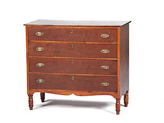 Sheraton Chest of Drawers 