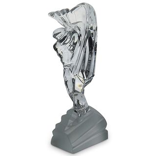 "Cristal De Sevres" Crystal Golf Statue