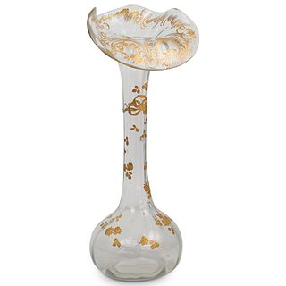 Antique French Glass Vase