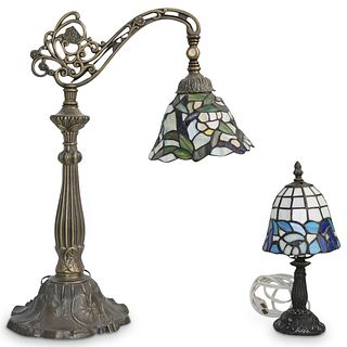 (2 Pc) Tiffany Style Table Lamps