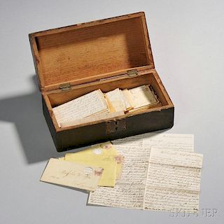 Box of Civil War Letters from Sergeant John W. Piper, 4th Massachusetts Heavy Artillery